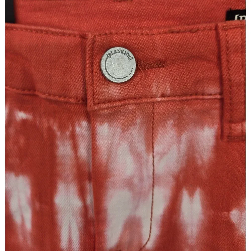Blank‎ Nyc Shorts Women's 25 The Essex Classic Cut Off Tie Dye Casual Preppy